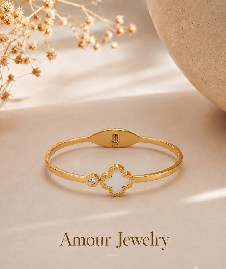 White Blossom Bracelet - Image 2